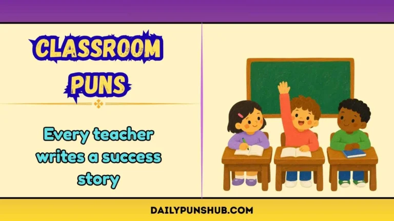 Classroom Puns