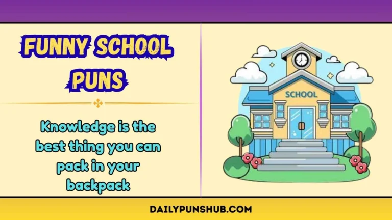 Funny School Puns