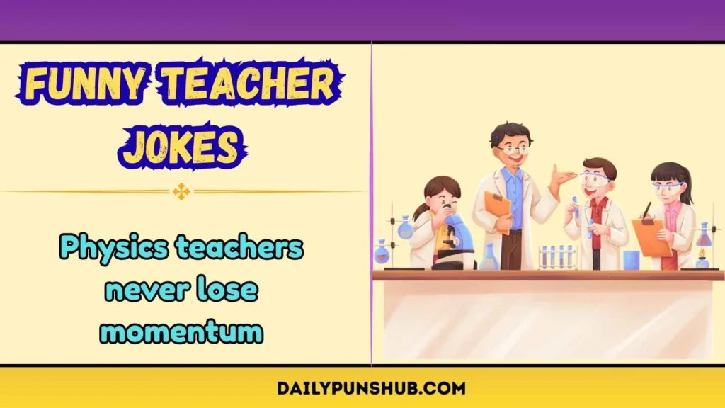 Science Teacher Jokes