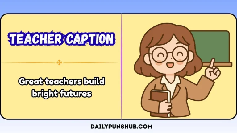Teacher Caption